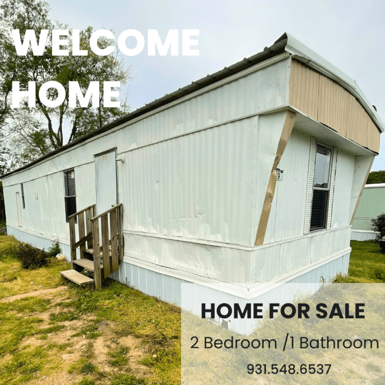Newly renovated 2-bedroom, 1-bathroom home for sale in Columbia Mobile Home Park with bright living spaces and a well-equipped kitchen.