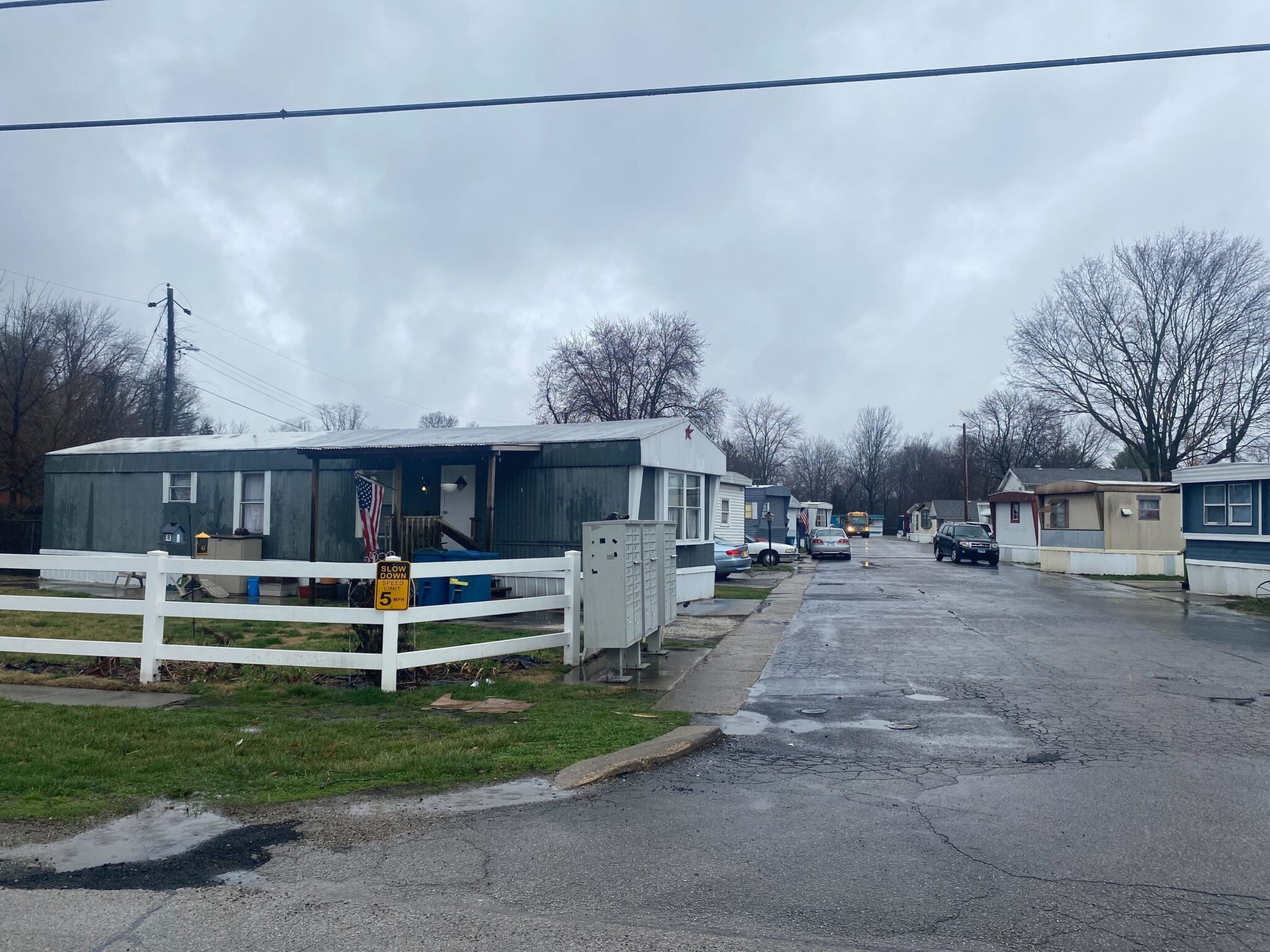 Edgewood Mobile Home Park in Springfield, Ohio featuring well-maintained mobile homes and lush, scenic surroundings
