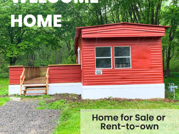 Renovated 2-bedroom, 1-bathroom home for sale or rent-to-own in Hayfield Estates with a bright, open-concept kitchen and charming porch entrance.