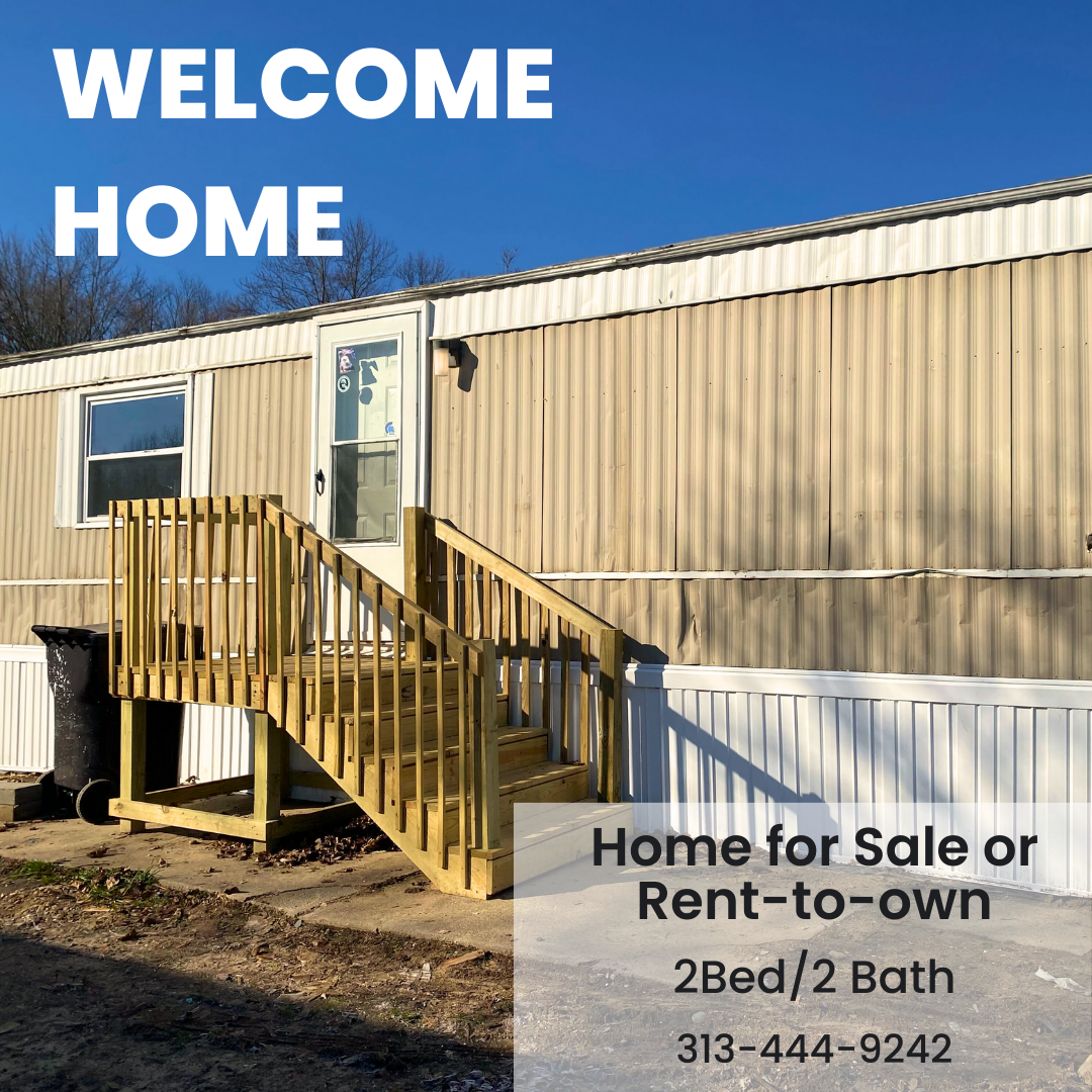 Modern 2-bedroom, 2-bathroom mobile home for sale or rent in Hillsdale Mobile Home Park with bright interiors and a comfortable kitchen.