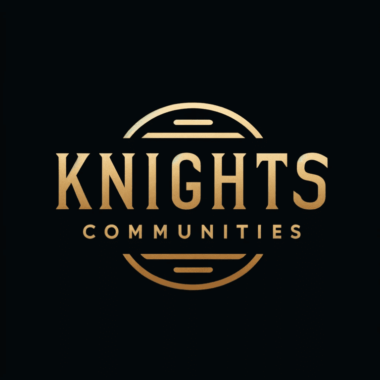 Logo of Knights Coummunities black and gold