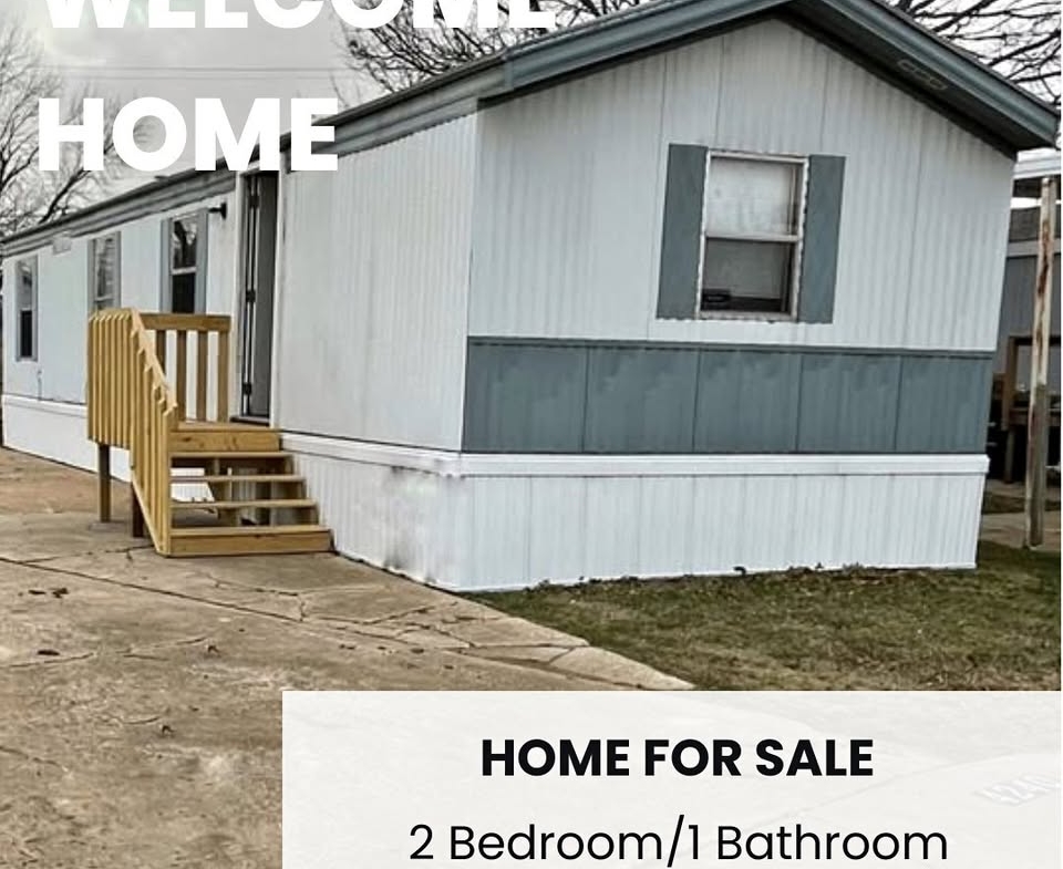 2 BE/1 BA Home for Sale