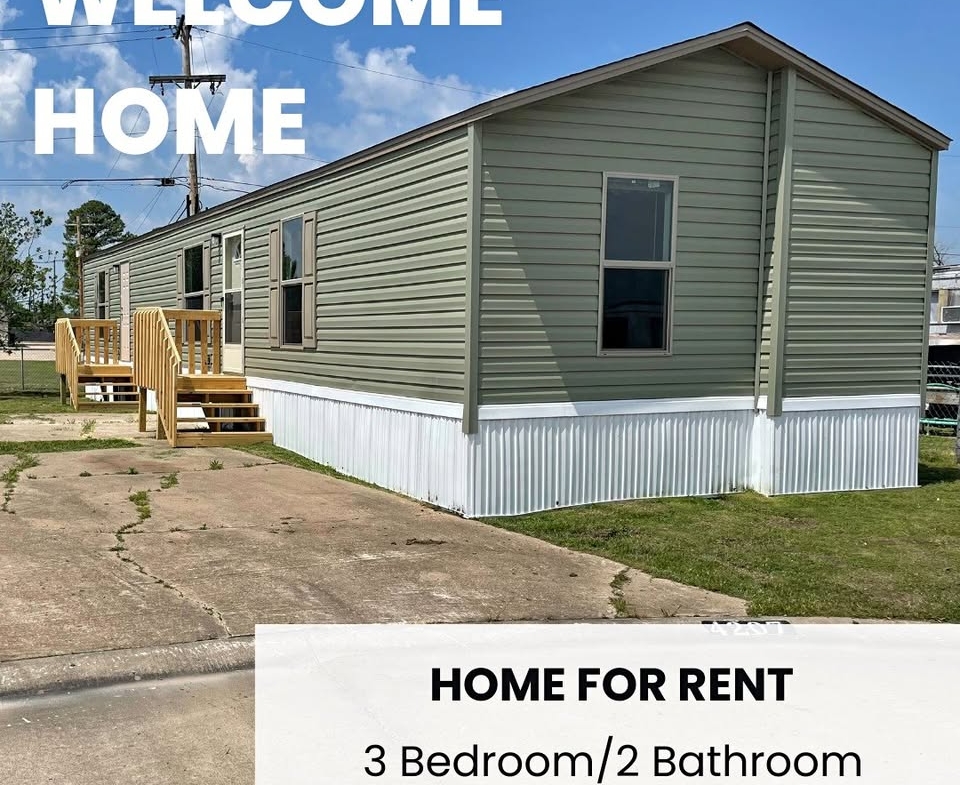 3 BE / 2 BA Home for Rent | Lot #7