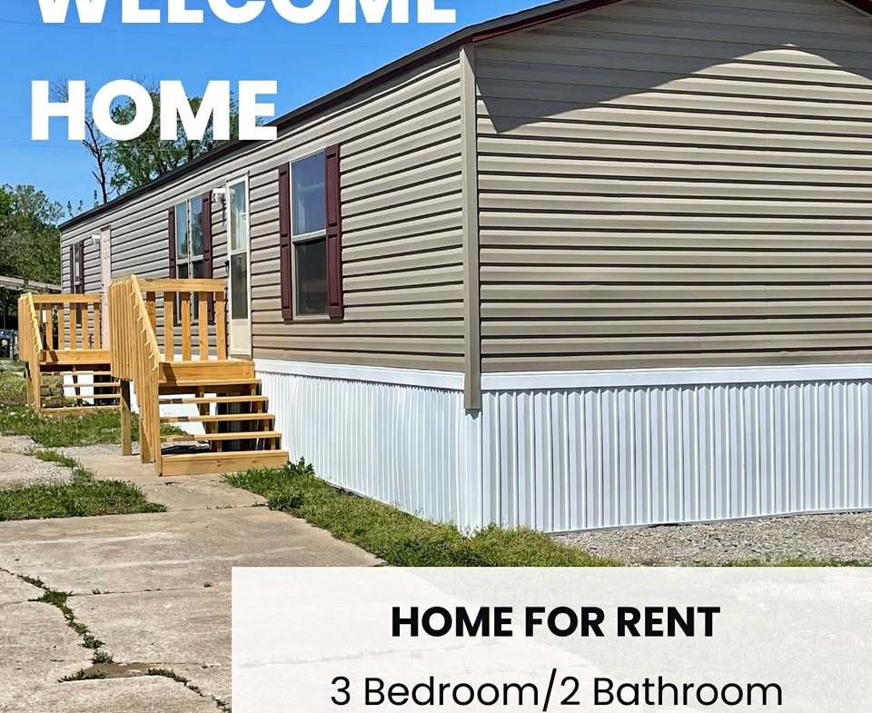 3 BE/2 BA Home for Rent | Lot #59