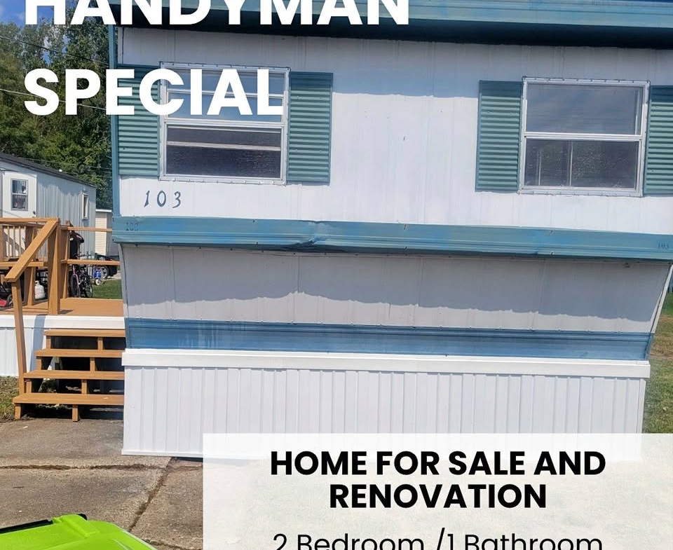 2BE/ 1BA House for Sale | Lot #103