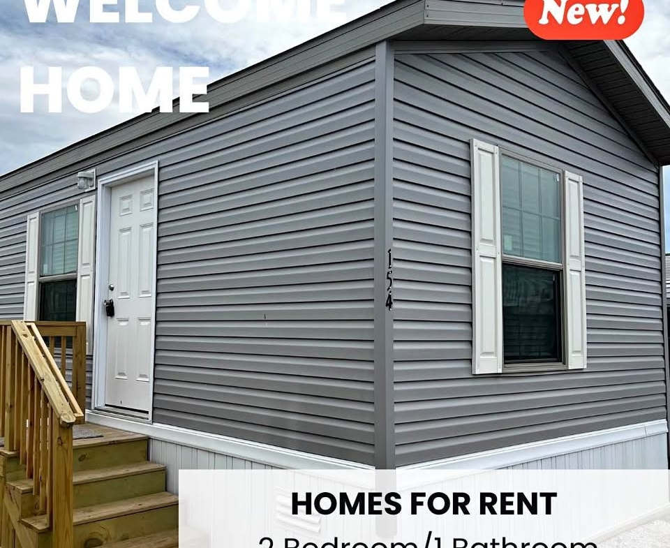 2 BE / 1 BA Home for Rent | Lot #154