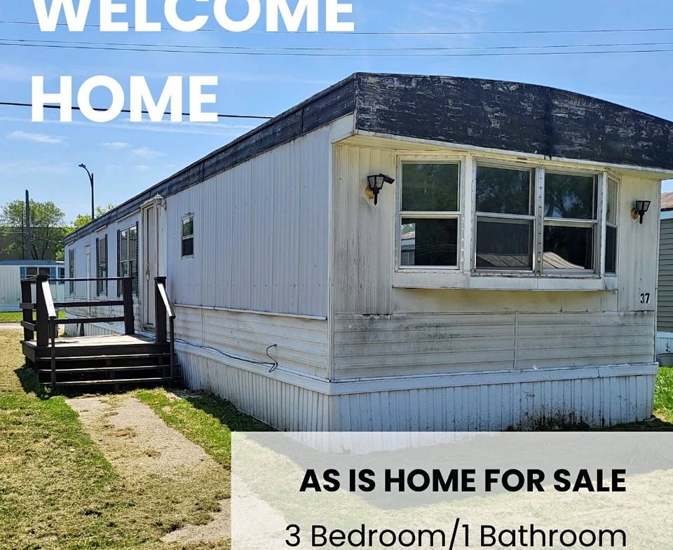 3BR/1BA Home for Sale | Lot #37