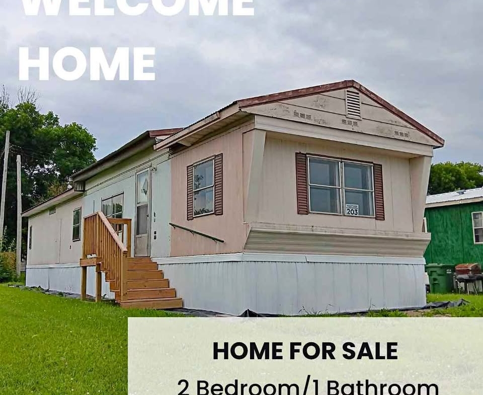 2 BE/ 1 BA Home for Sale | Lot #203