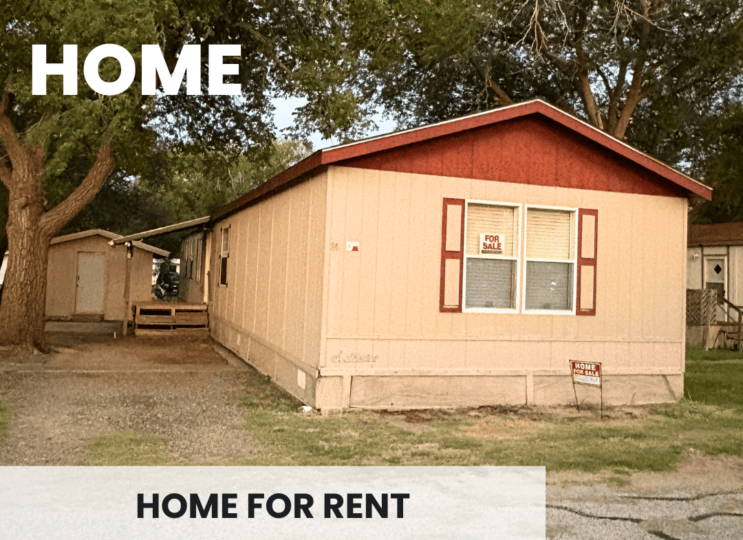 2BR/2BA Home for Rent | Lot #84