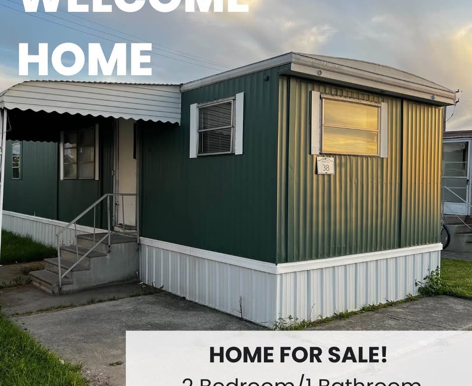 2 BE / 1 BA Home for Sale | Lot #38