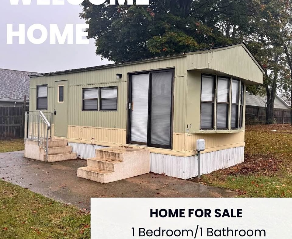 1BD/1BA Home for Sale | Lot #110
