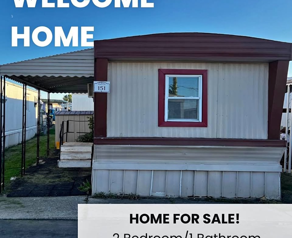 2 BE / 1 BA Home for Sale | Lot #151