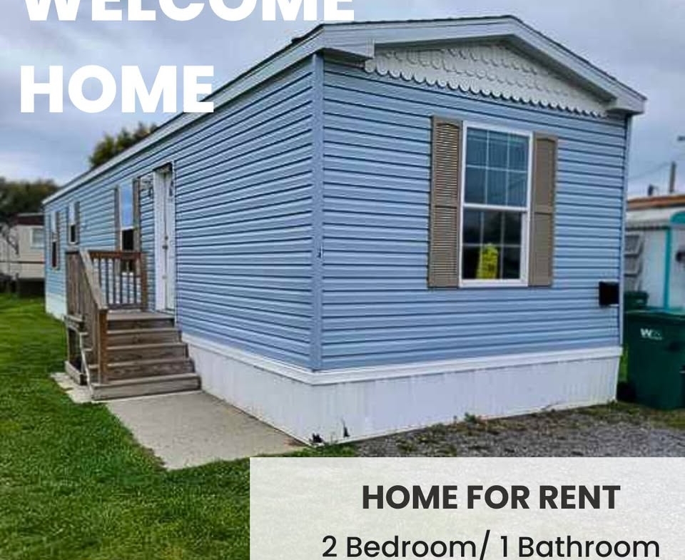 2 BE/ 1 BA Home for Rent | Lot #6