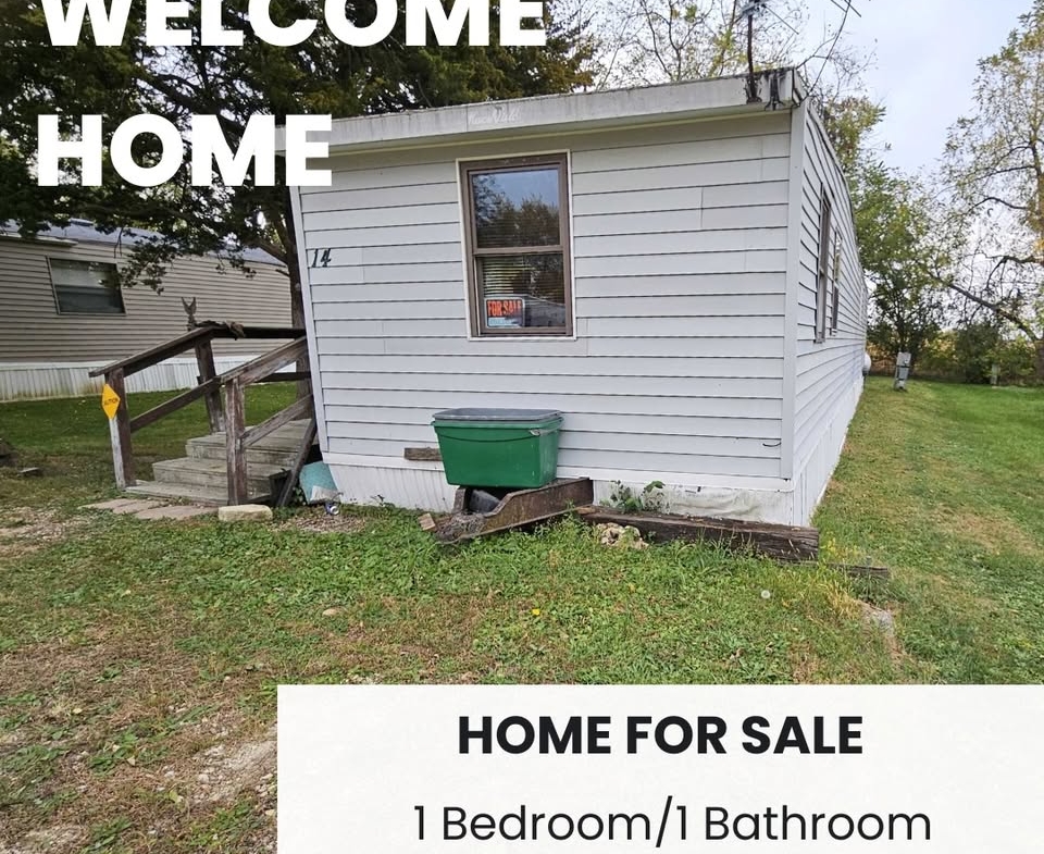1BR/1BA Home for Sale | Lot #14