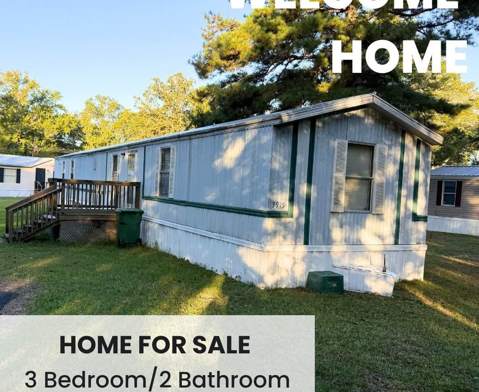 3BR/2BA Home for Sale | Lot 39