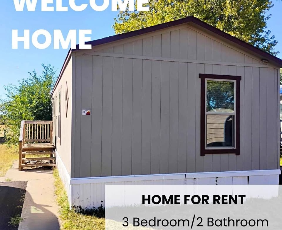 3BR/2BA Home for Rent | Lot #102