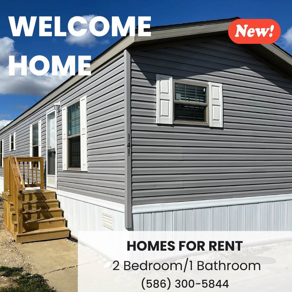 2/1 Rental mobile home available in Roseville, MI