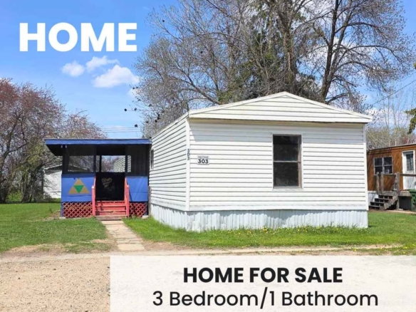 3 BE/1 BA Home for Sale | Lot #303