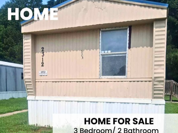 2 BE/2 BA Home for Sale | Lot #2312 S