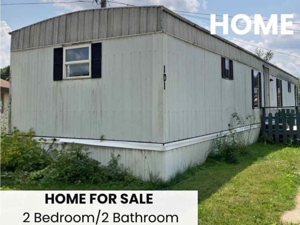 2 BE/2  BA Home for Sale | Lot #101