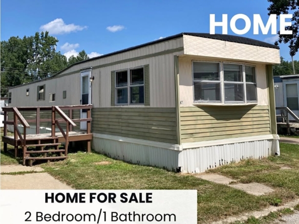 2 BE/1  BA Home for Sale | Lot #47