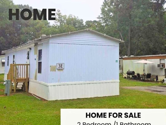 2 BE/1 BA Home for Sale | Lot #3E