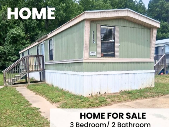 3 BE/2 BA Home for Sale | Lot #2320 S