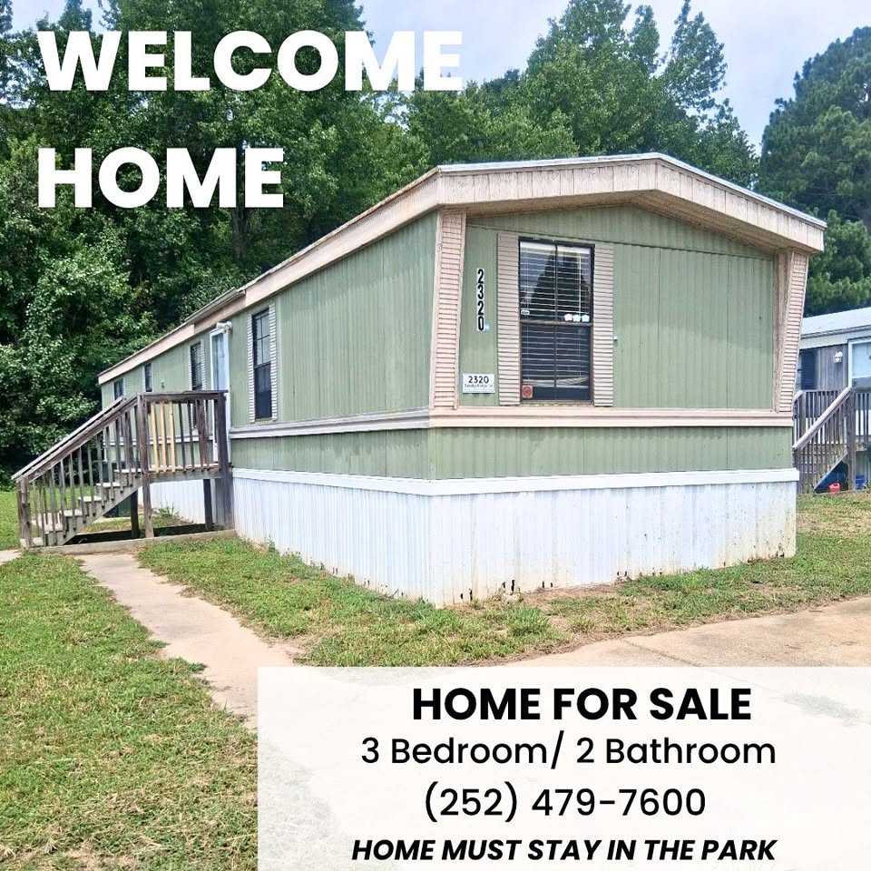 3 BE/2 BA Home for Sale | Lot #2320 S